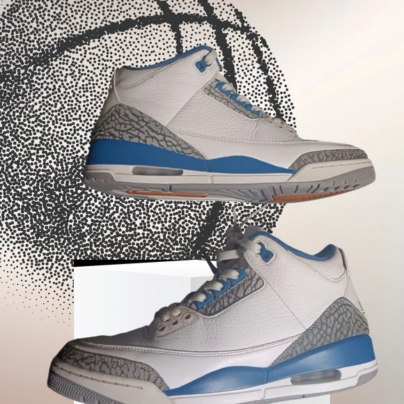 AIR JORDAN 3 RETRO 'Washington Wizards' 2022-2023 - Picture 4 of 12